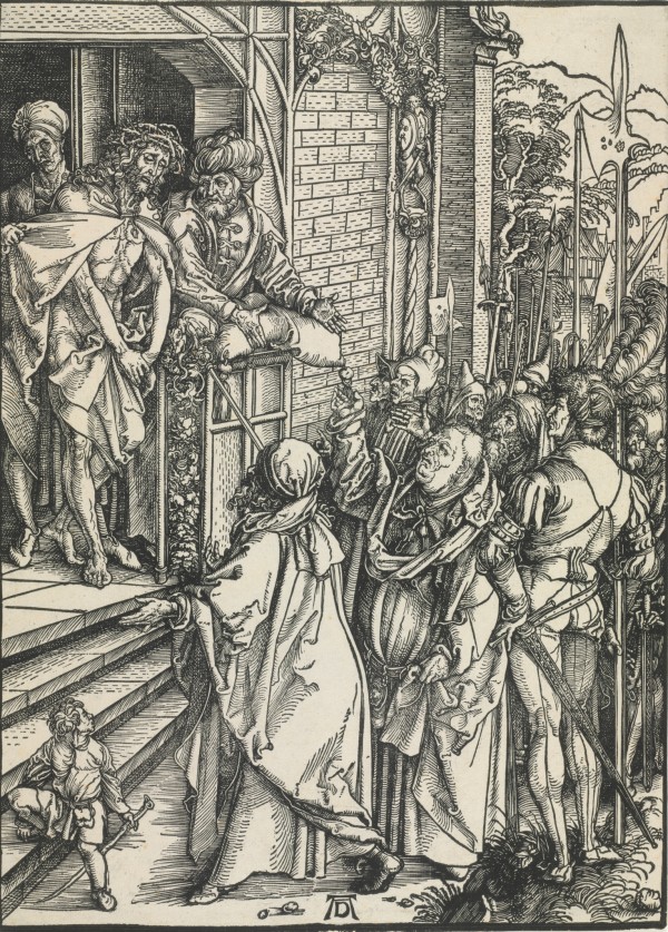 Jesus Christ taken to public by Albrecht Durer